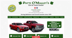 Desktop Screenshot of pattiomalleys.com